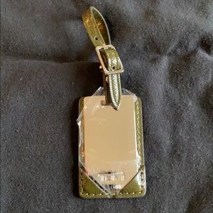 Leather TUMI Bag Tag